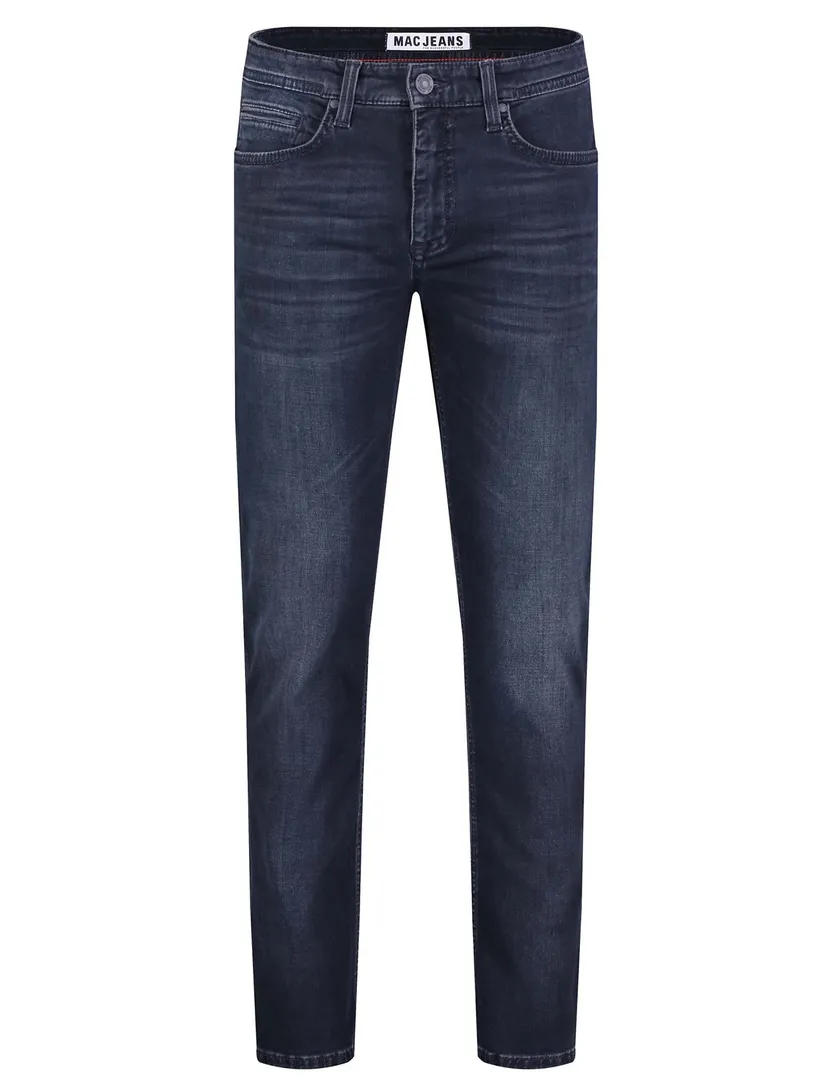 Broeken Mac donkerblauw 5-pocket spijker