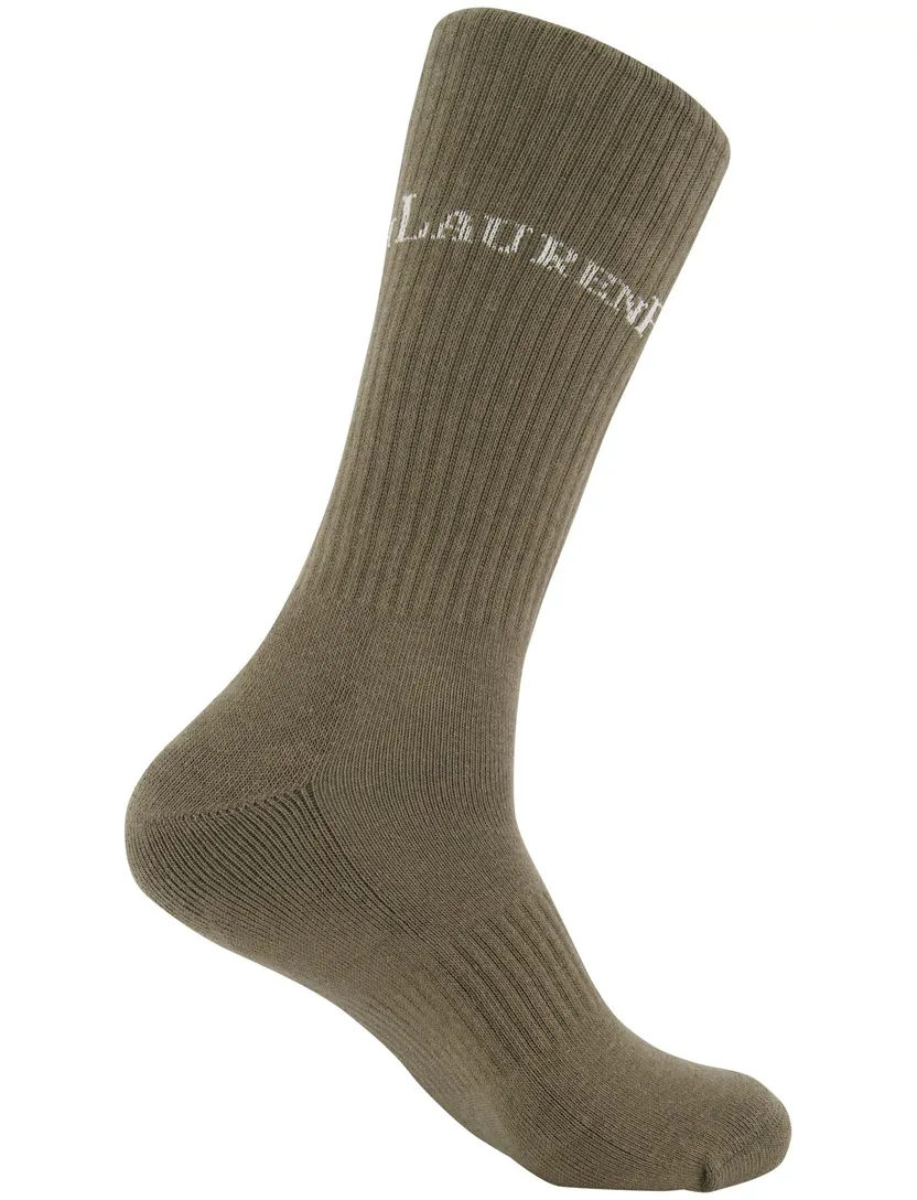 Sokken Polo Ralph Lauren beige bruin wit, groen wit 3-pack sports