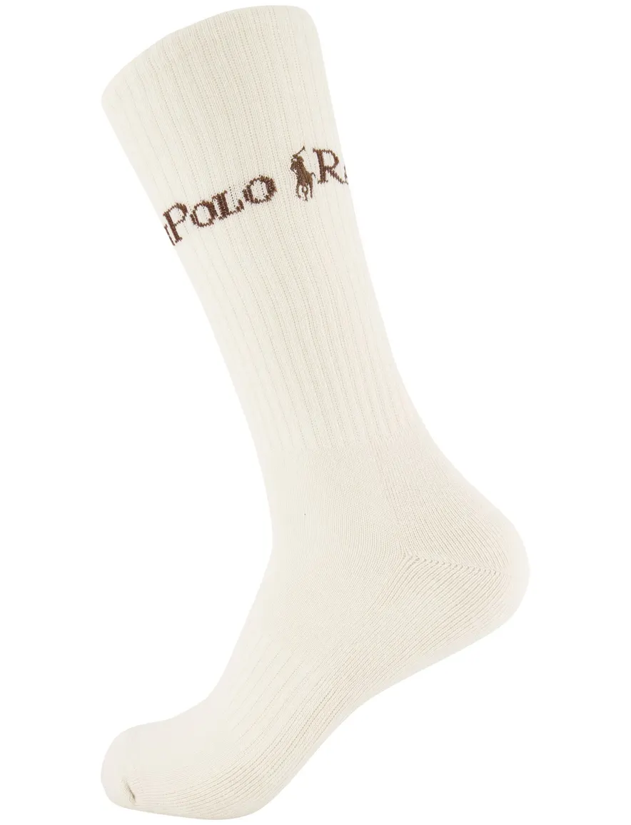 Polo Ralph Lauren sokken beige, bruin met wit, groen met wit