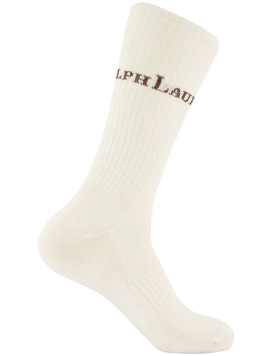 Polo Ralph Lauren sokken beige, bruin met wit, groen met wit
