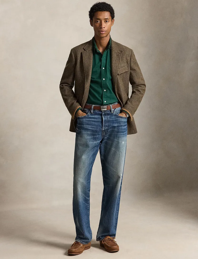 Overhemden Polo Ralph Lauren Custom Fit groen