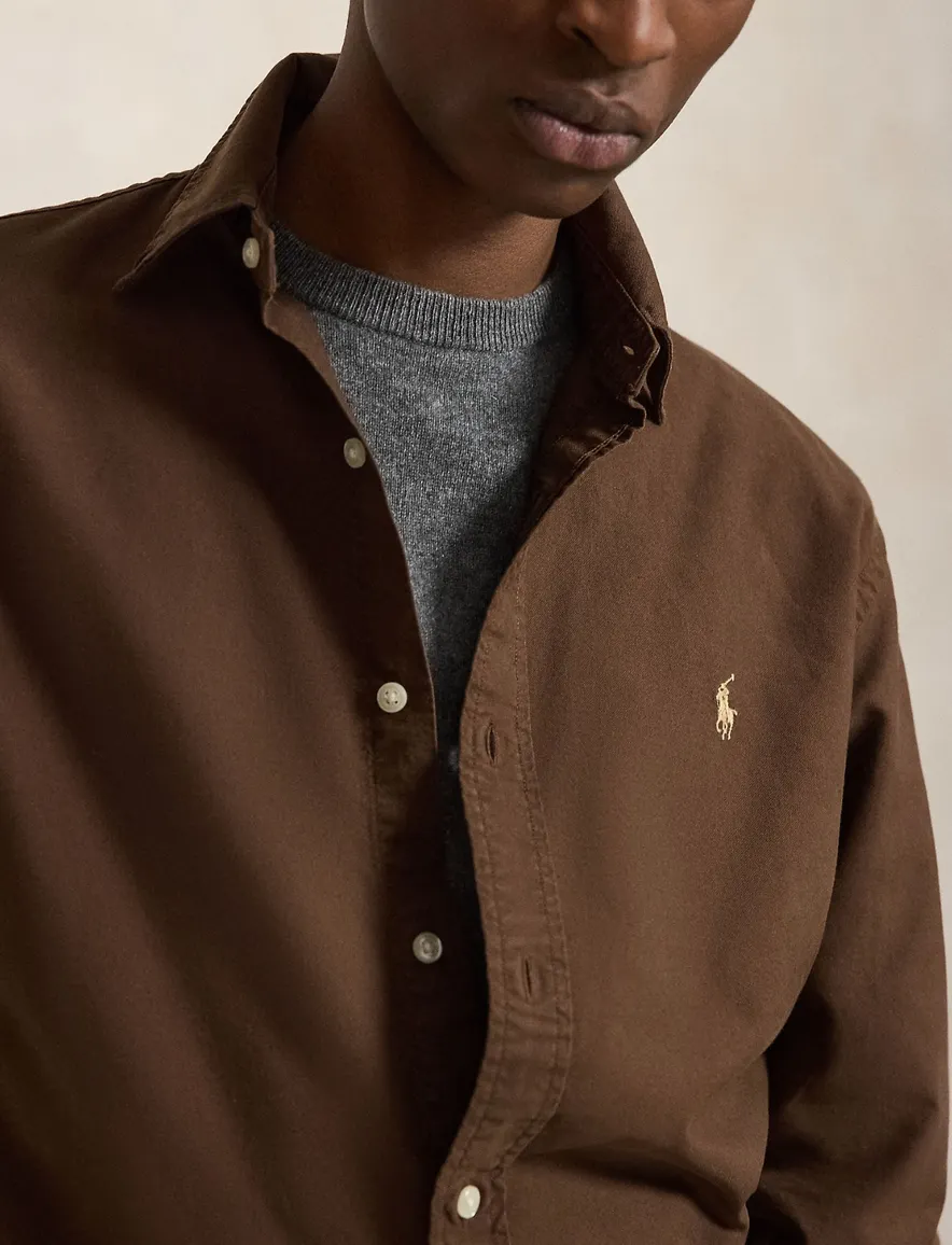 Overhemd Polo Ralph Lauren bruin bruin