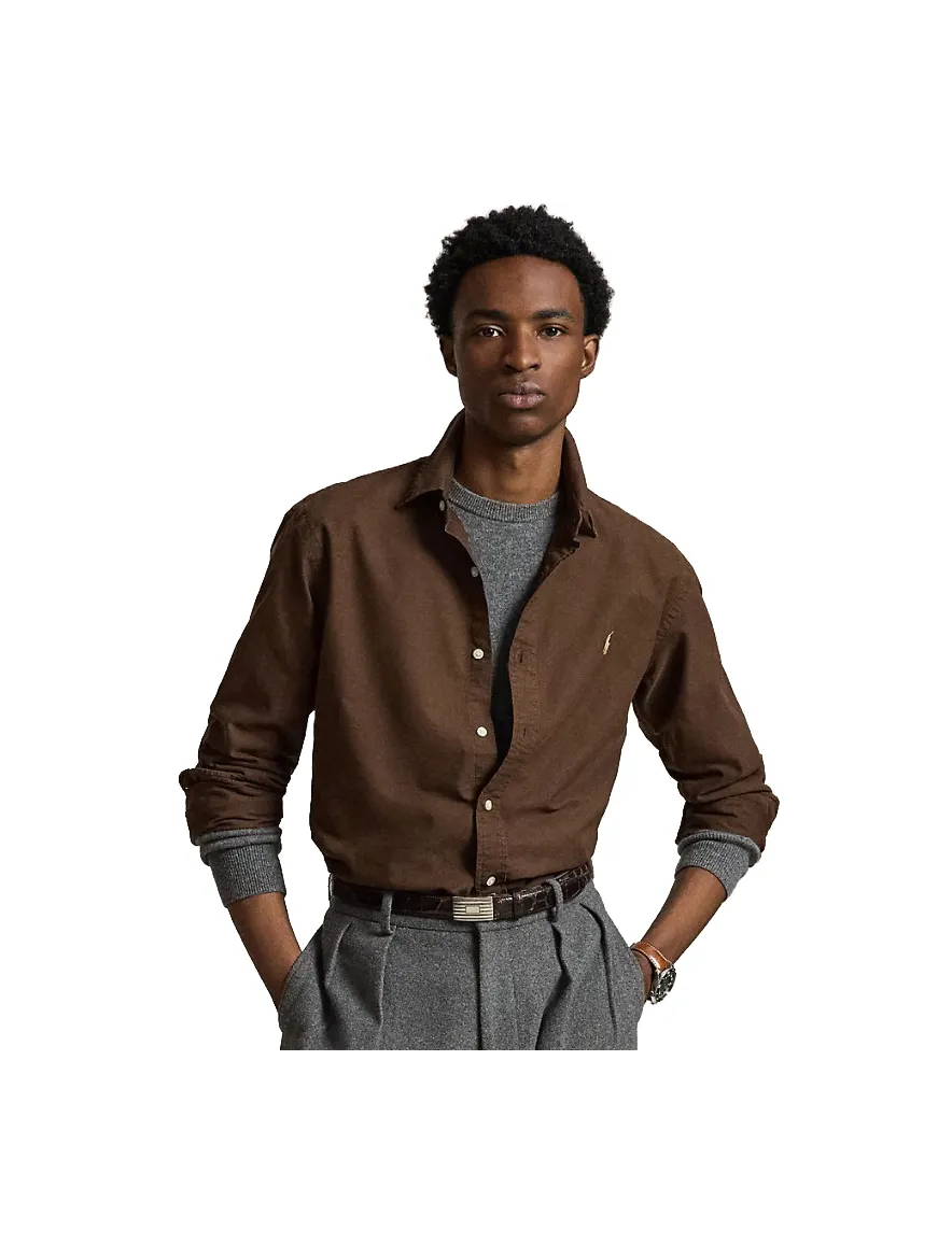 Overhemd Polo Ralph Lauren bruin bruin