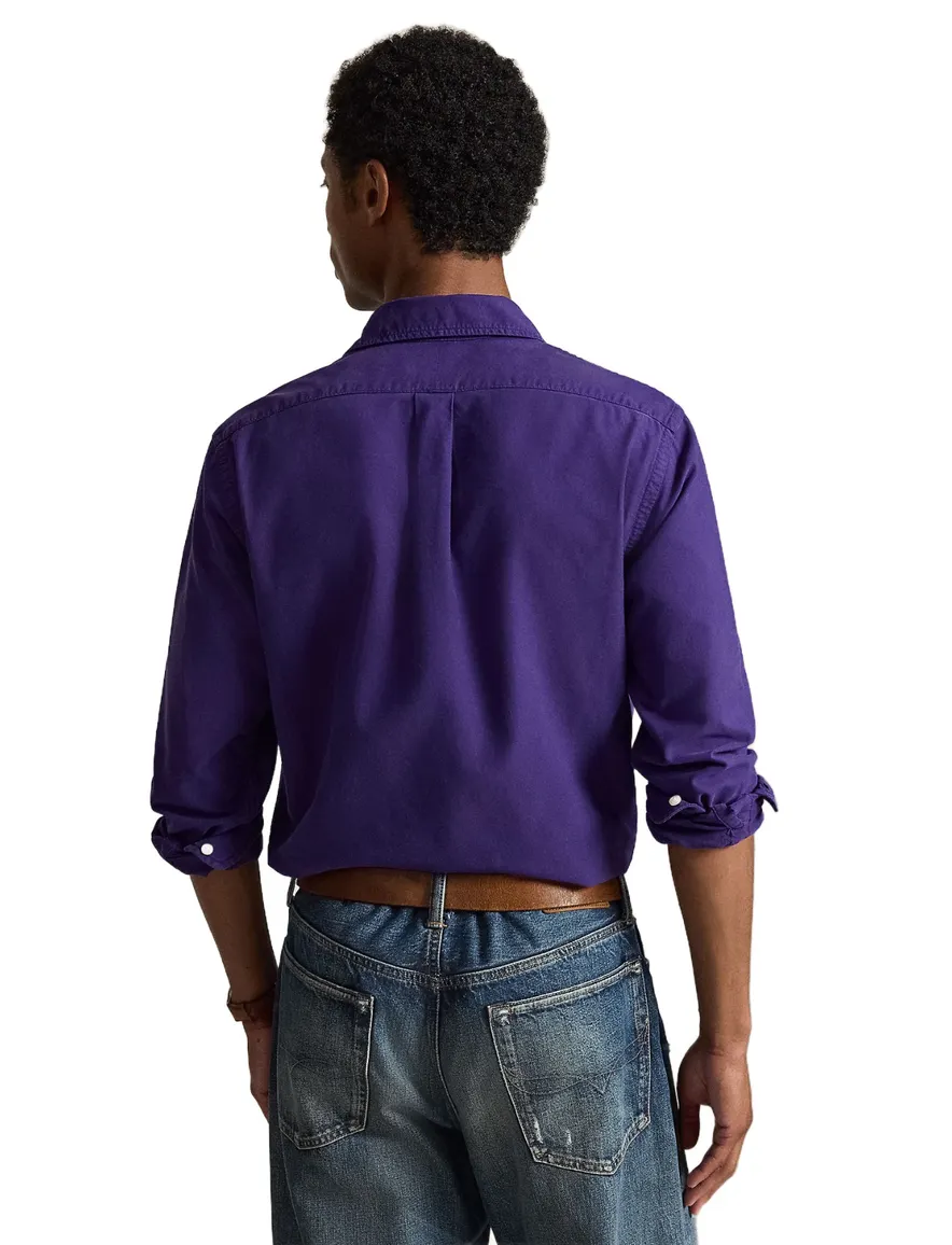 Polo Ralph Lauren Custom Fit overhemd paars