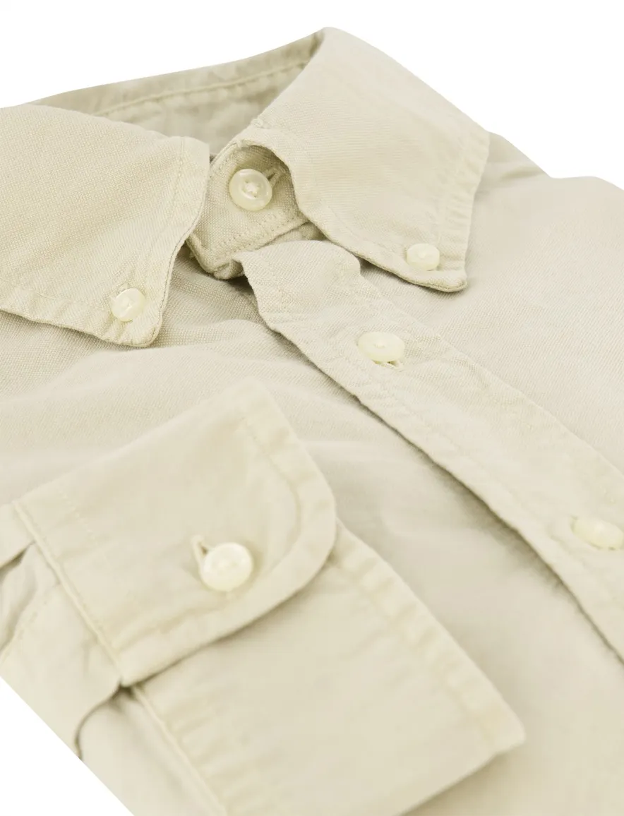 Overhemd Polo Ralph Lauren creme beige