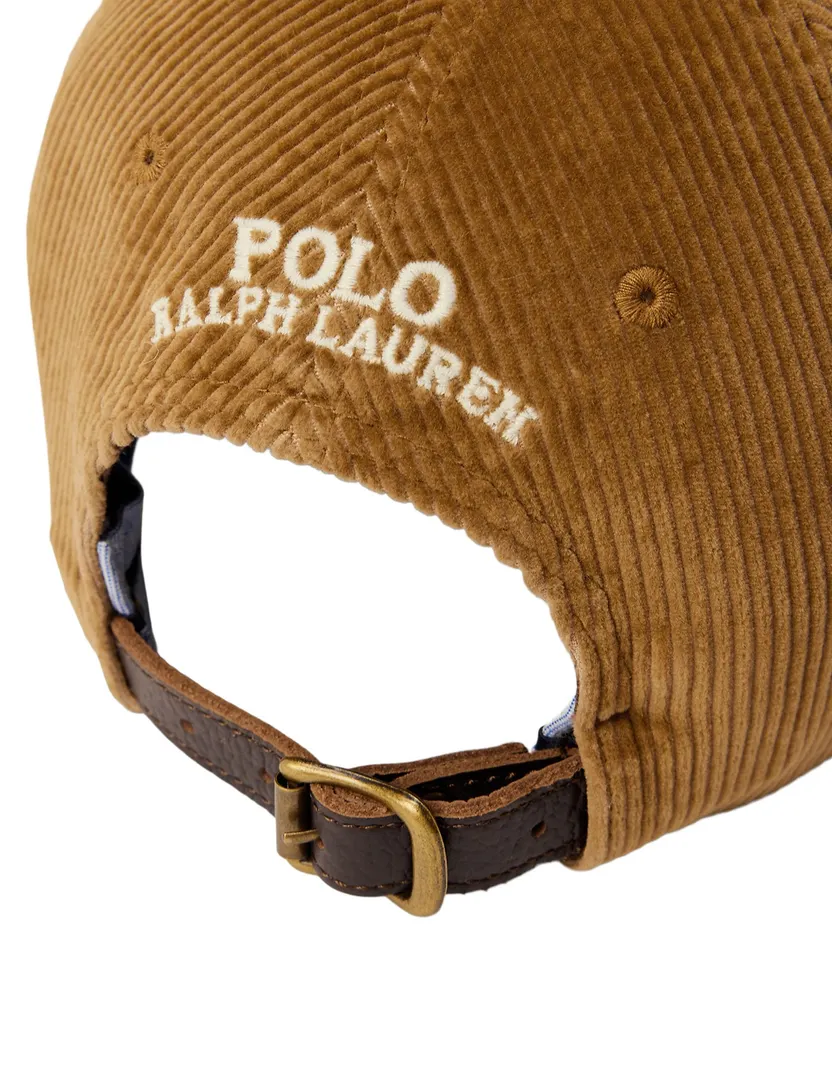Petten Polo Ralph Lauren bruin corduroy