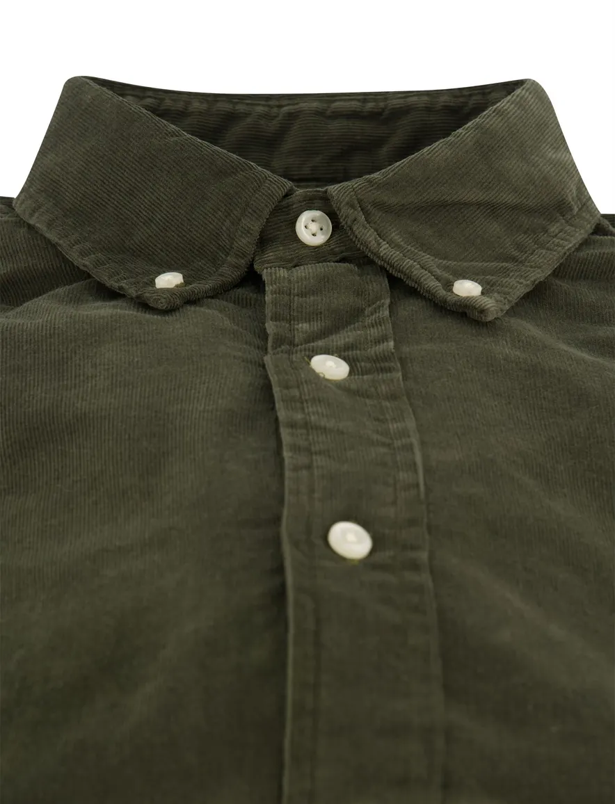 Overhemd Polo Ralph Lauren groen olijfgroen