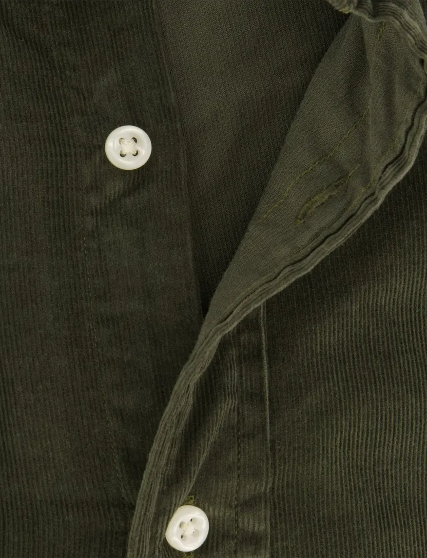 Overhemd Polo Ralph Lauren Custom Fit groen