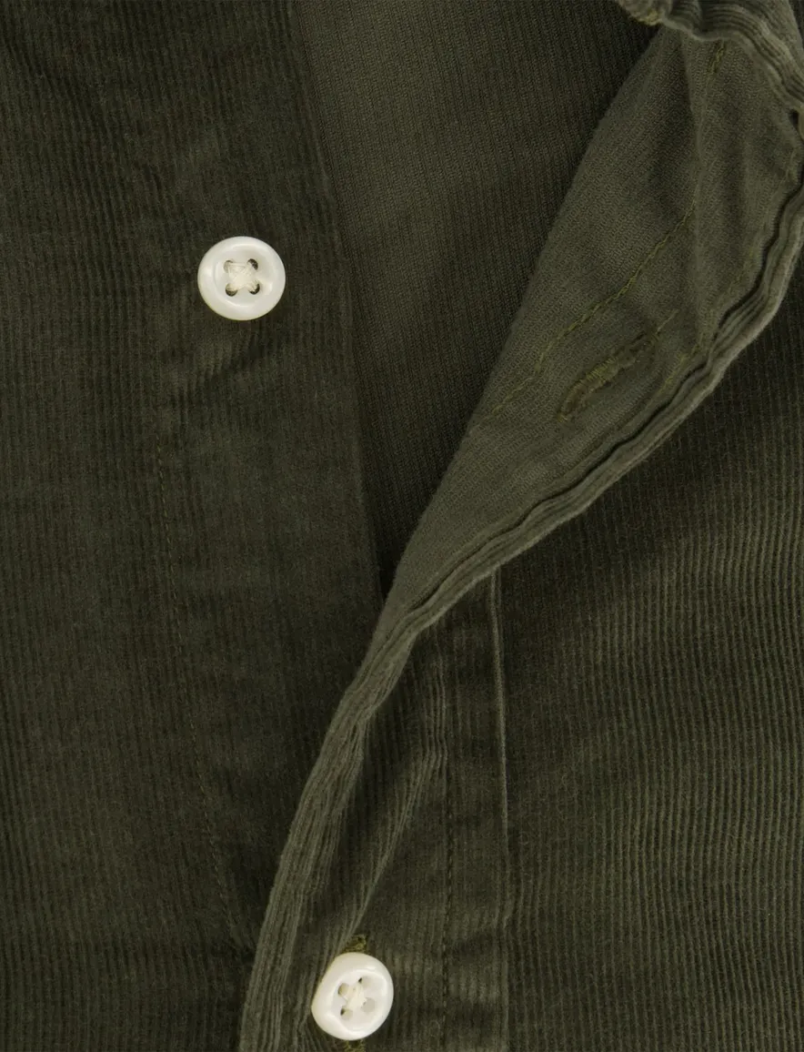 Overhemd Polo Ralph Lauren groen olijfgroen