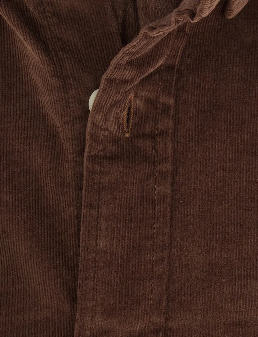 Overhemden Polo Ralph Lauren Custom Fit bruin rib