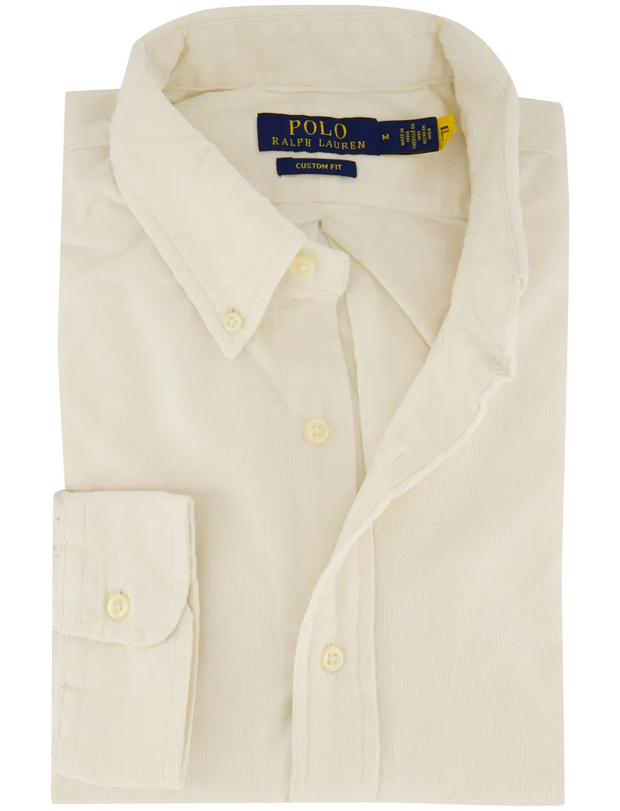 Polo Ralph Lauren Custom Fit overhemden crème