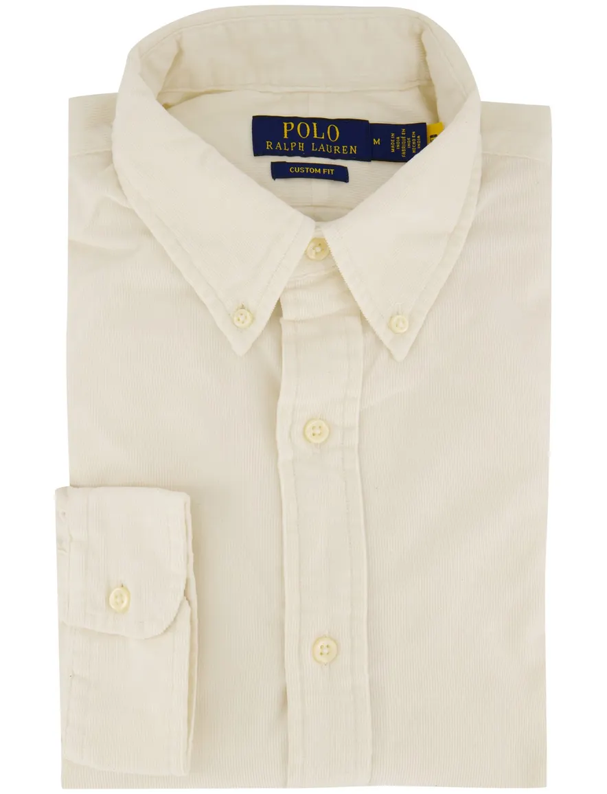 Polo Ralph Lauren Custom Fit overhemden crème