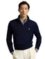 Polo Ralph Lauren half zip trui donkerblauw