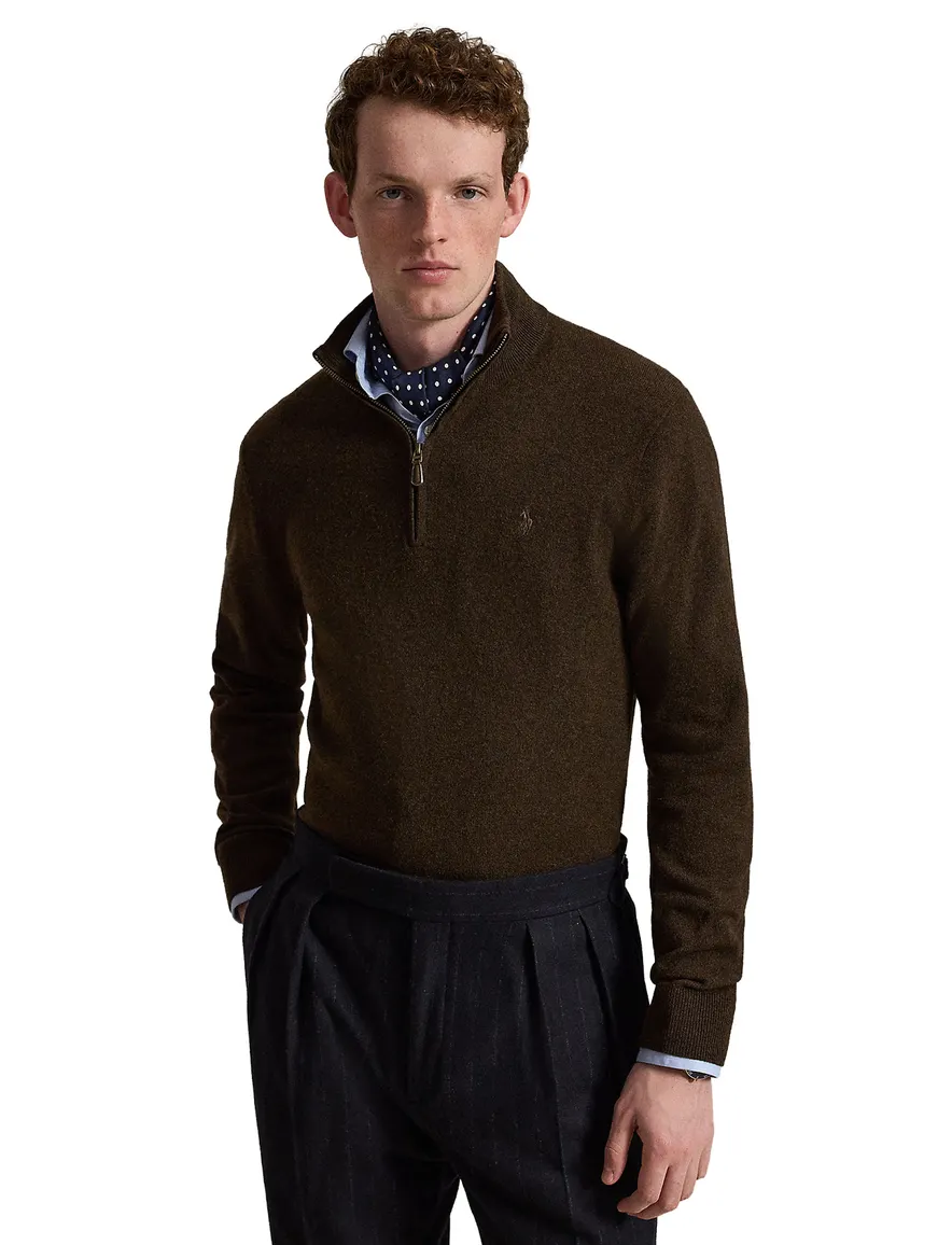 Polo Ralph Lauren half zip bruin