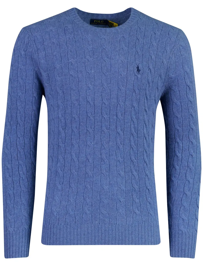 Trui Polo Ralph Lauren blauw ronde hals