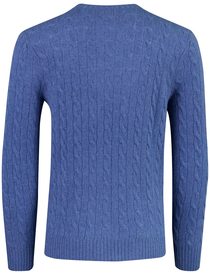 Trui Polo Ralph Lauren blauw ronde hals