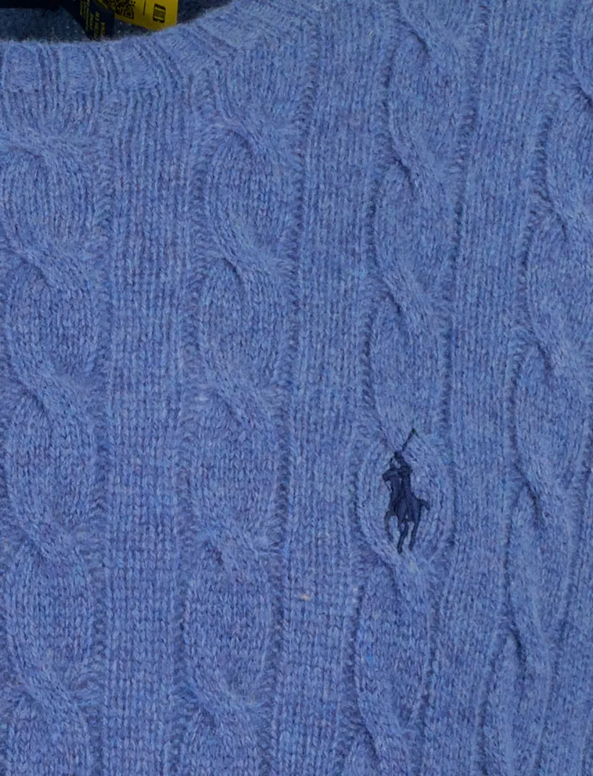 Trui Polo Ralph Lauren blauw ronde hals