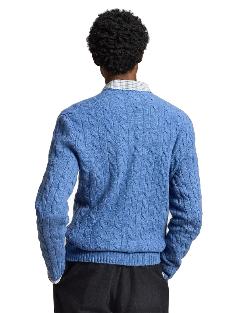Trui Polo Ralph Lauren blauw ronde hals