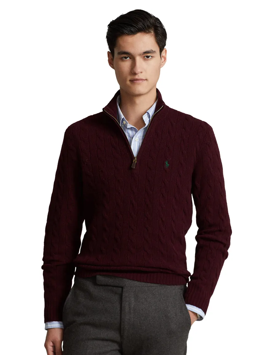 Trui Polo Ralph Lauren bordeaux