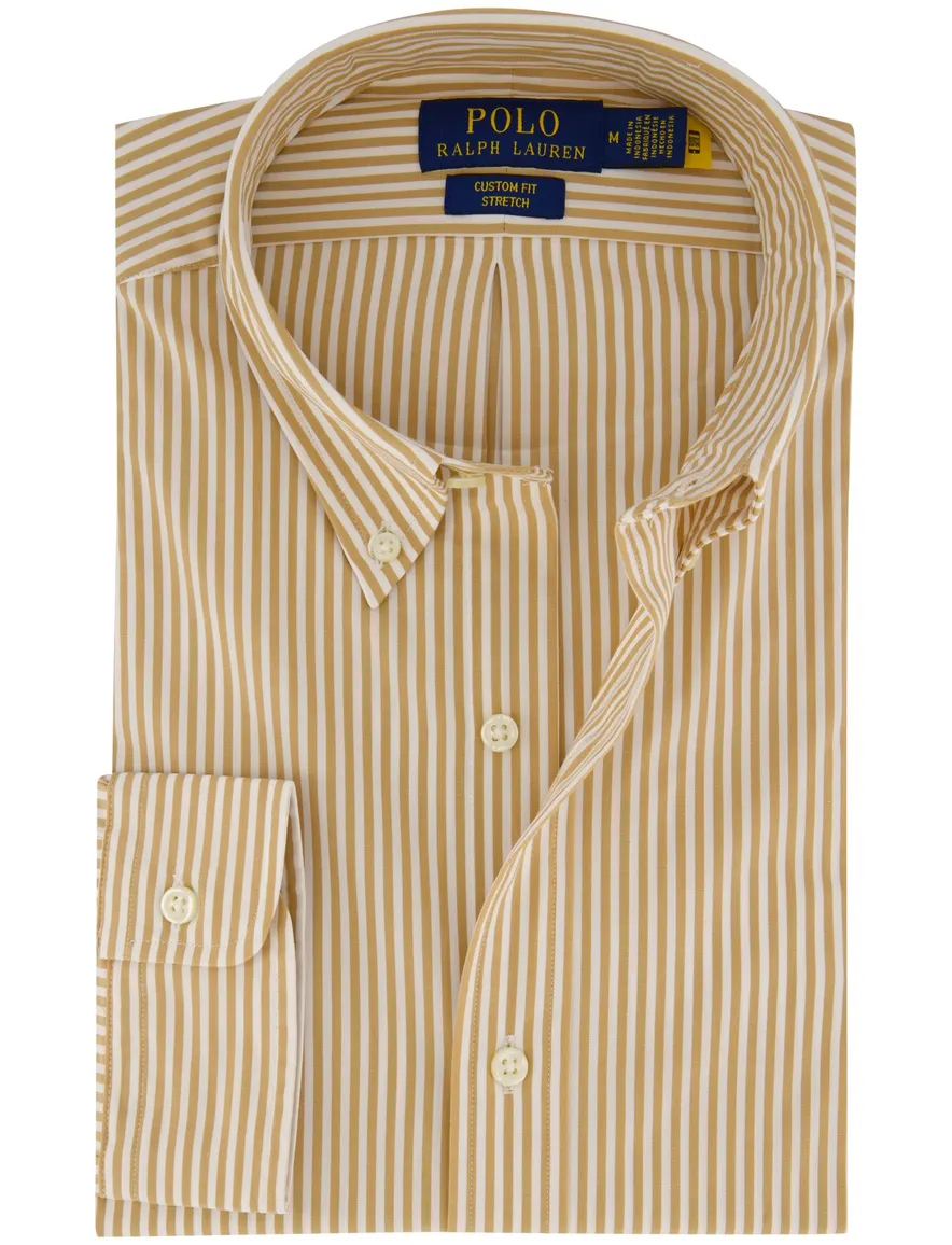 Overhemd Polo Ralph Lauren beige camel