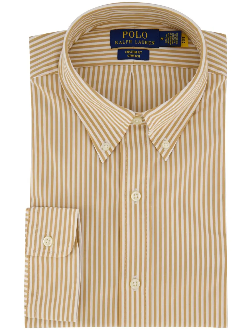 Overhemd Polo Ralph Lauren beige camel