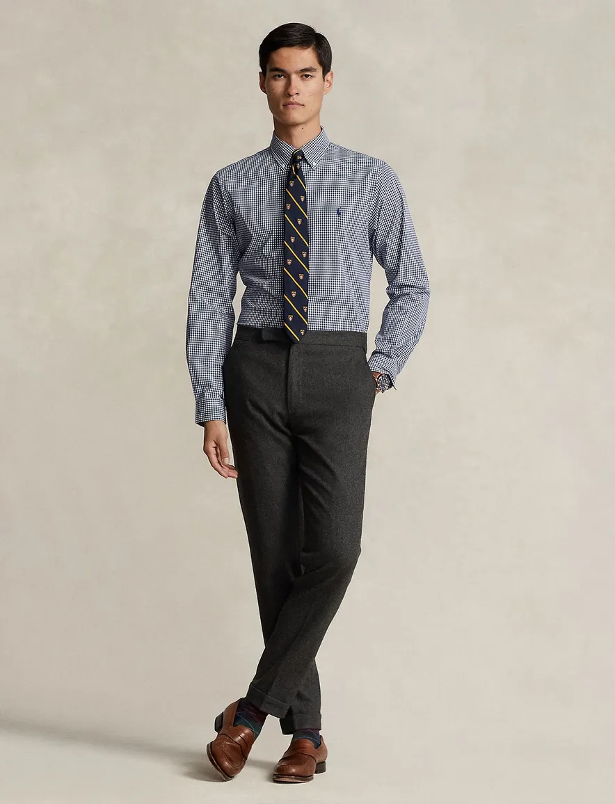 Polo Ralph Lauren Custom Fit overhemd blauw geruit
