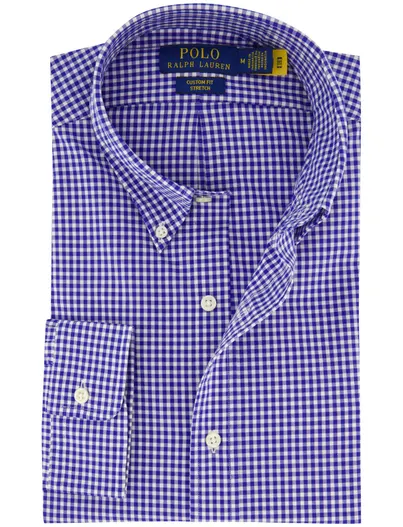 Polo Ralph Lauren Polo Ralph Lauren Custom Fit geruit overhemd blauw