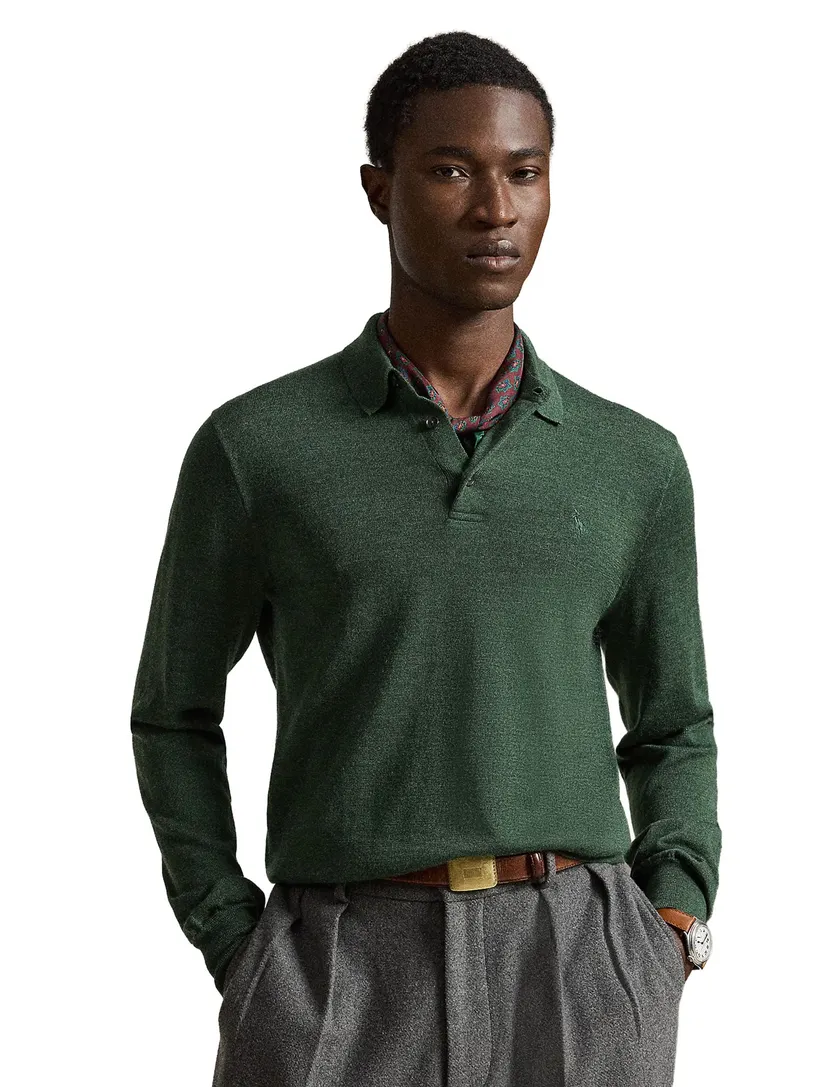 Poloshirt Polo Ralph Lauren Big & Tall groen wijde fit