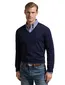 Polo Ralph Lauren trui donkerblauw v-hals