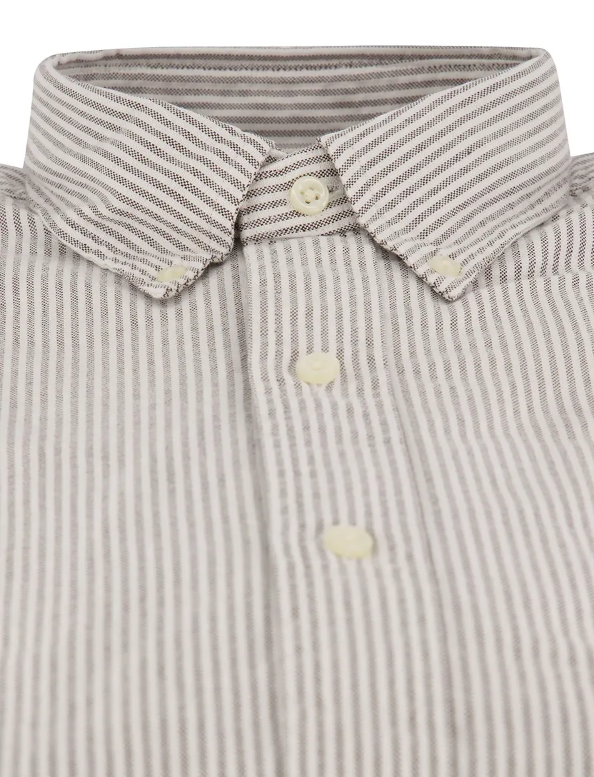 Polo Ralph Lauren Custom Fit bruin gestreept