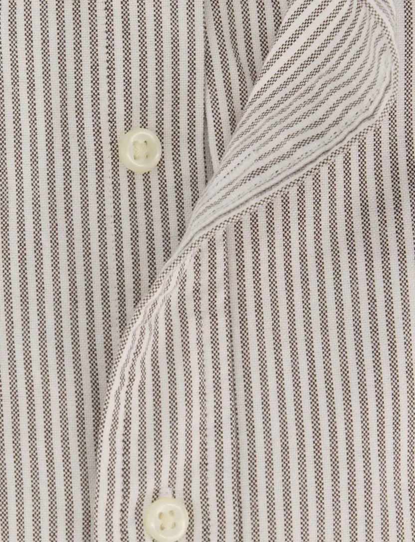 Polo Ralph Lauren Custom Fit bruin gestreept