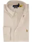 Overhemd Polo Ralph Lauren Custom Fit beige gestreept