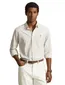 Overhemd Polo Ralph Lauren Custom Fit beige gestreept