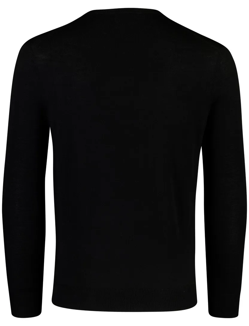 Trui Polo Ralph Lauren Classic Fit zwart gebreid
