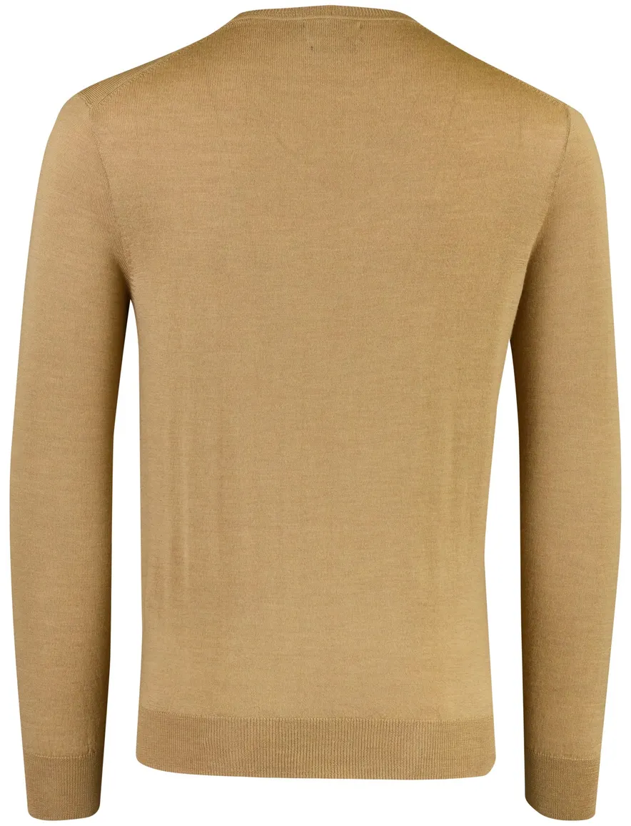 Polo Ralph Lauren trui bruin ronde hals gebreid