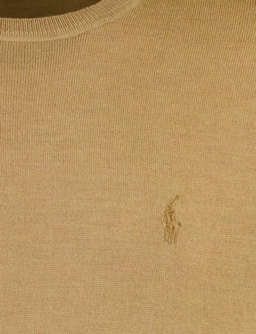 Polo Ralph Lauren trui bruin ronde hals gebreid