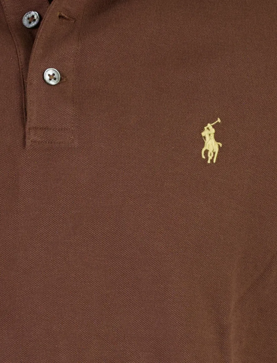 Poloshirt Polo Ralph Lauren bruin bruin