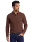 Poloshirt Polo Ralph Lauren Custom Slim Fit bruin