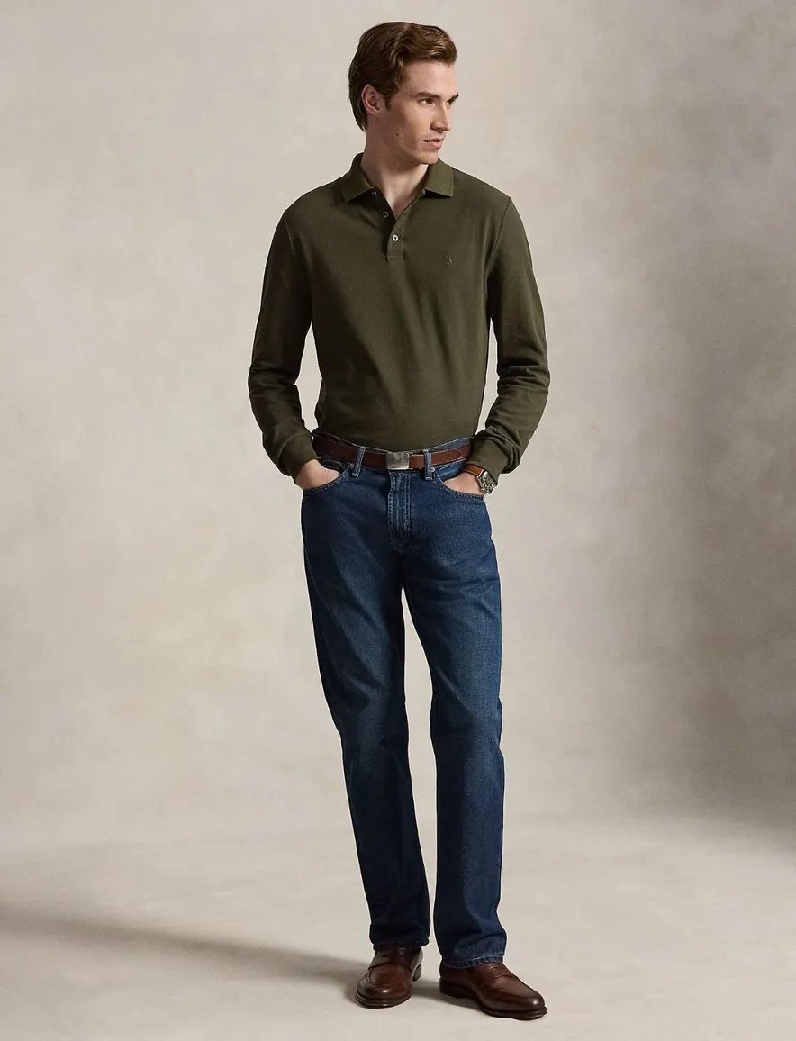Poloshirt Polo Ralph Lauren groen olijfgroen