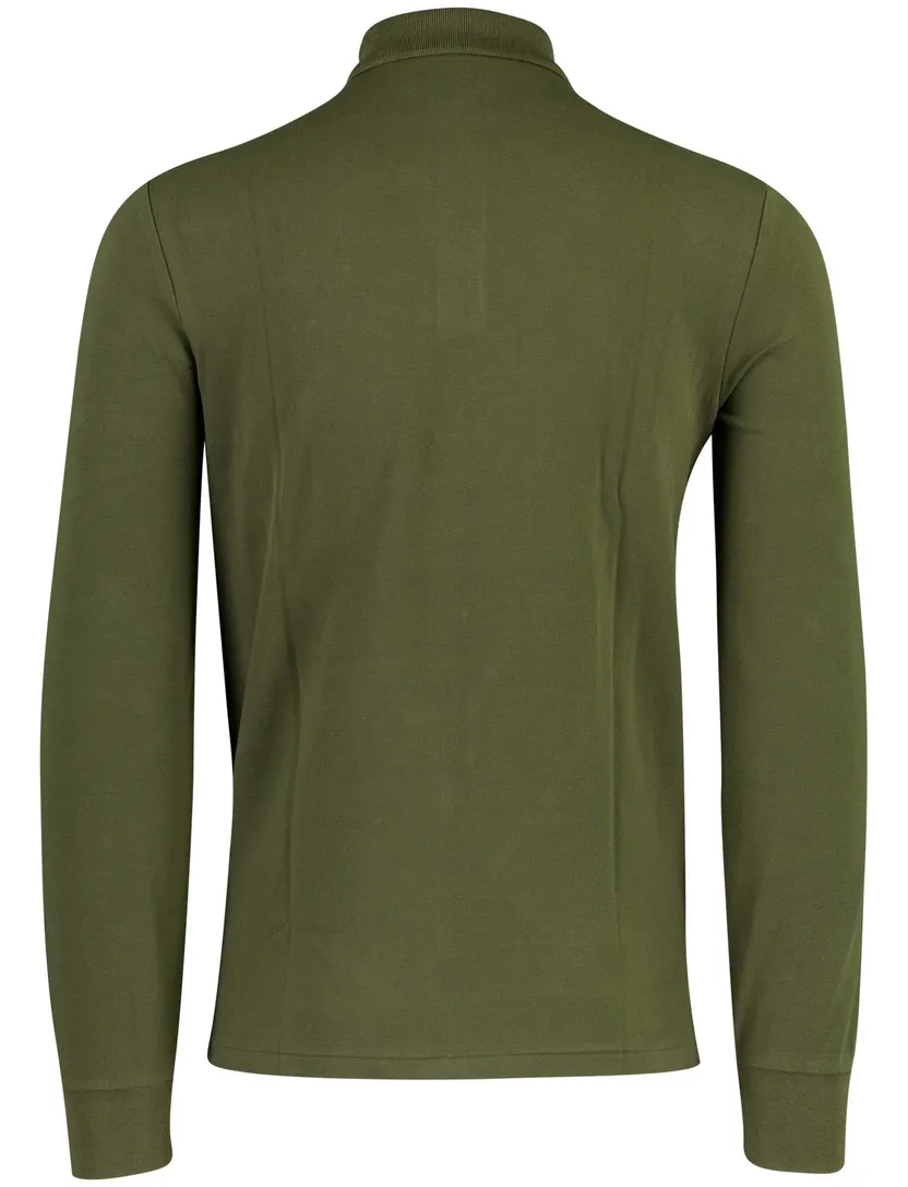 Poloshirt Polo Ralph Lauren Custom Slim Fit groen
