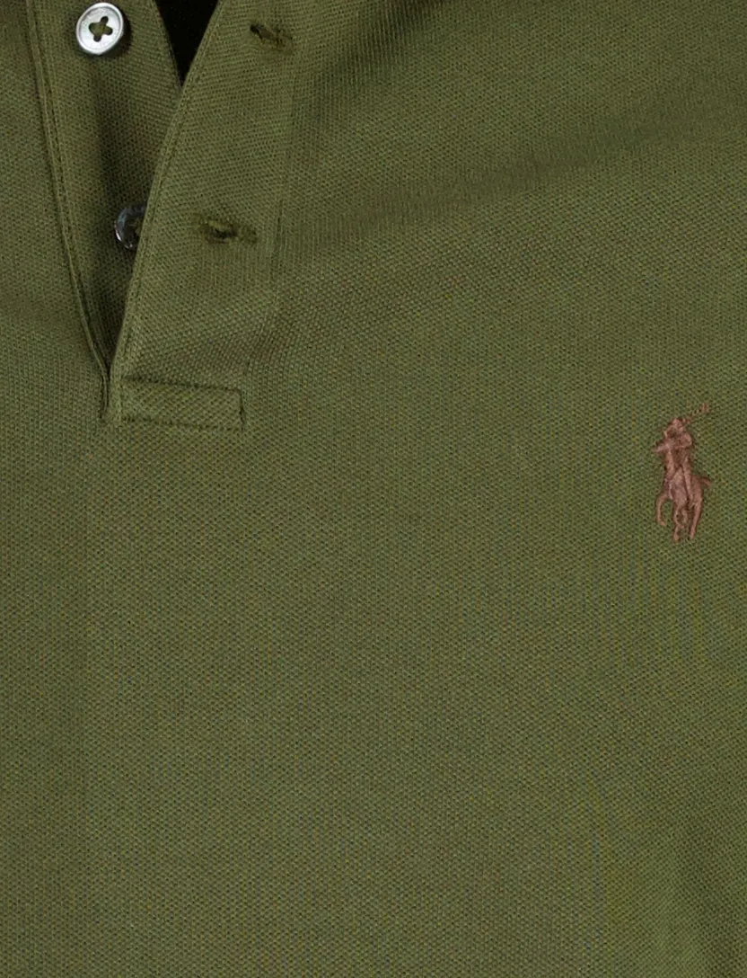 Poloshirt Polo Ralph Lauren Custom Slim Fit groen