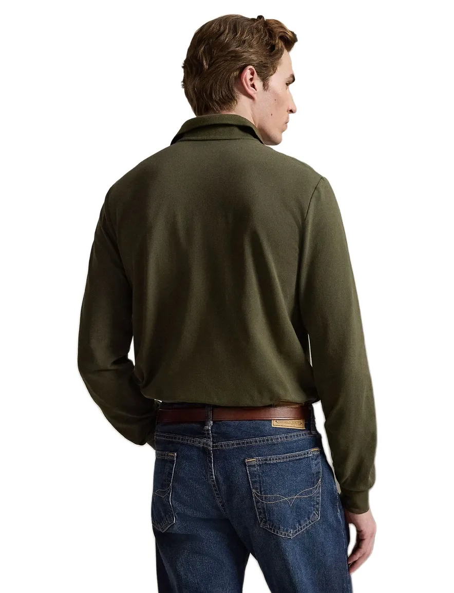 Poloshirt Polo Ralph Lauren groen olijfgroen