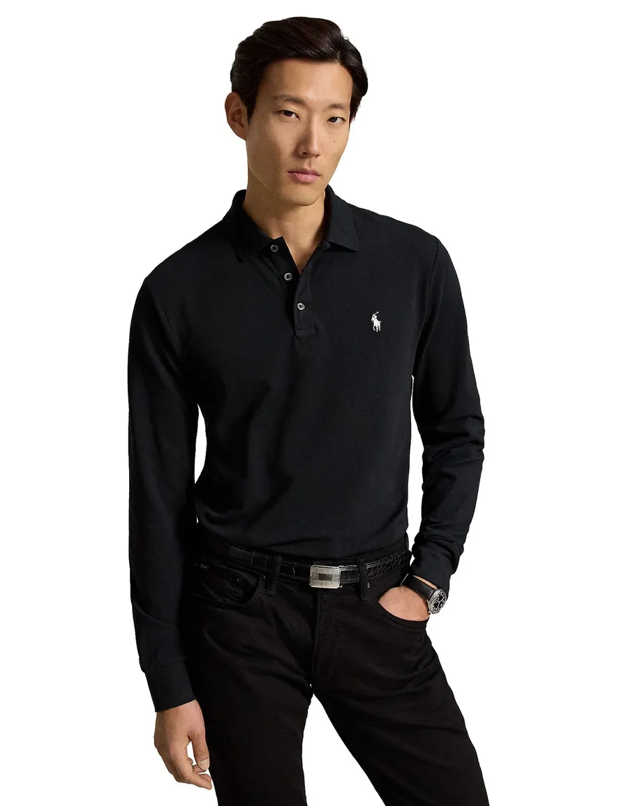 Poloshirt Polo Ralph Lauren zwart zwart