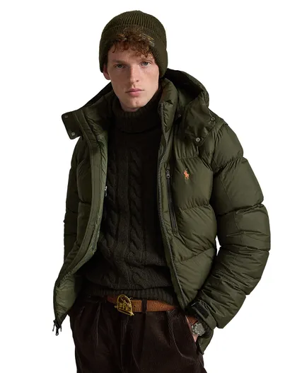 Polo Ralph Lauren Polo Ralph Lauren jas olijfgroen puffer