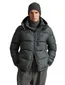 Pufferjassen Polo Ralph Lauren antraciet afneembare capuchon