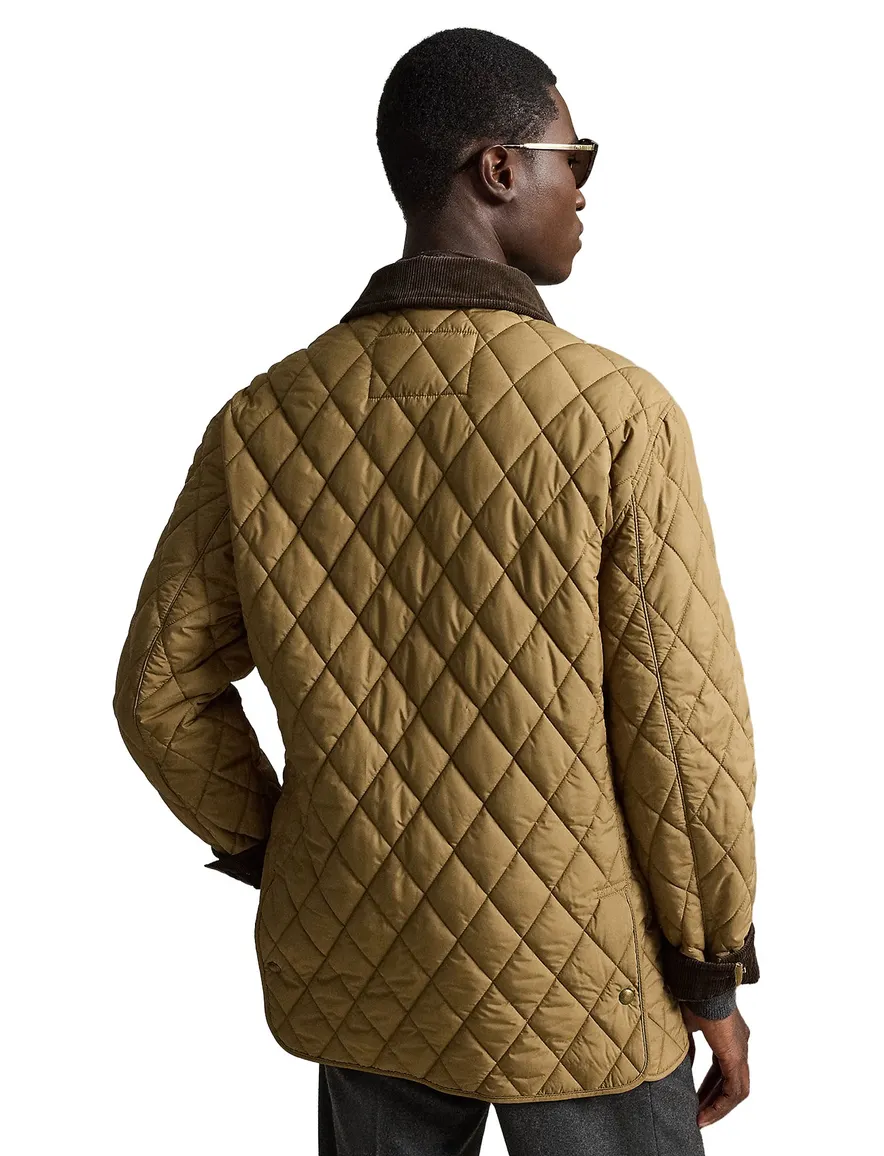 Polo Ralph Lauren jas bruin quilted