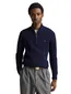 Polo Ralph Lauren half zip donkerblauw gebreid