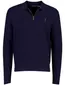 Polo Ralph Lauren trui donkerblauw merinowol half zip