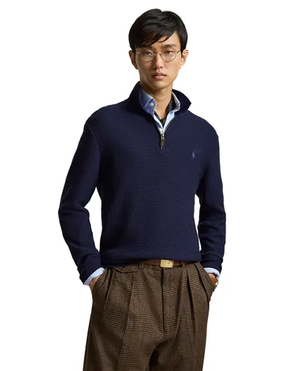 Polo Ralph Lauren Trui Polo Ralph Lauren donkerblauw merinowol