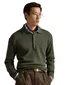 Polo Ralph Lauren Relaxed Fit trui met polokraag donkergroen